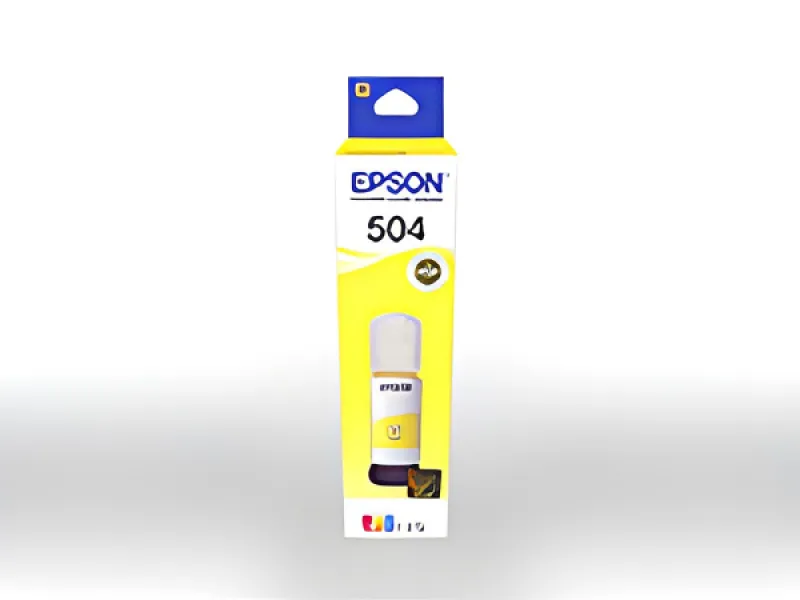 Epson 504 - 70 ml - amarillo - original-recarga de tinta-para EcoTank L4150, L4260, L6161, L6171, L6191, L6270
