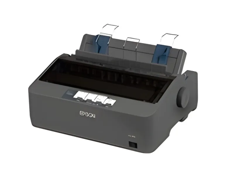 Epson LX 350 - Impresora - monocromo - matriz de puntos - 9 espiga-hasta 357 caracteres/segundo-paralelo, USB, serial