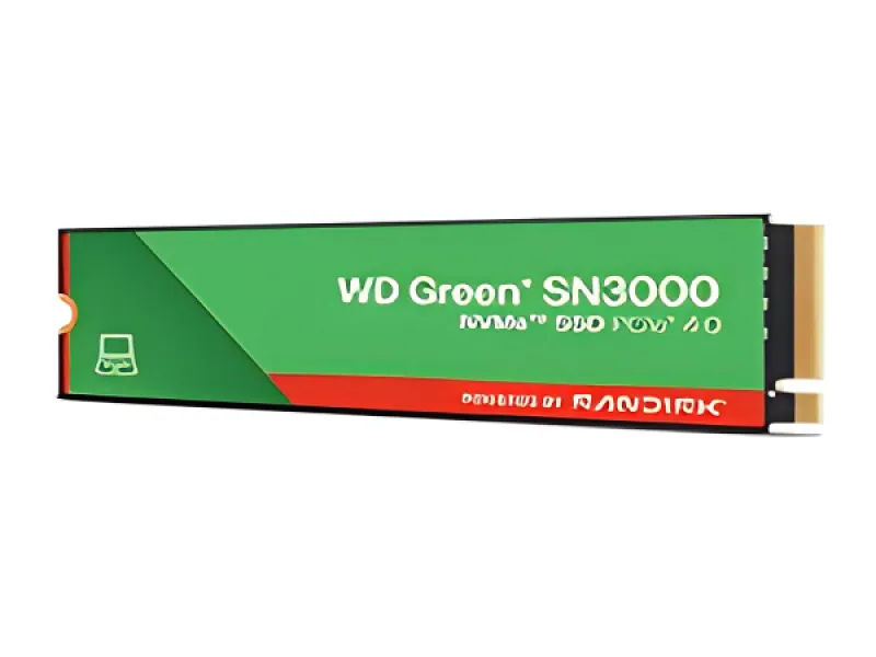 Western Digital WD Green SN3000 - Disco duro interno - 500 GB - M.2-Unidad de estado sólido