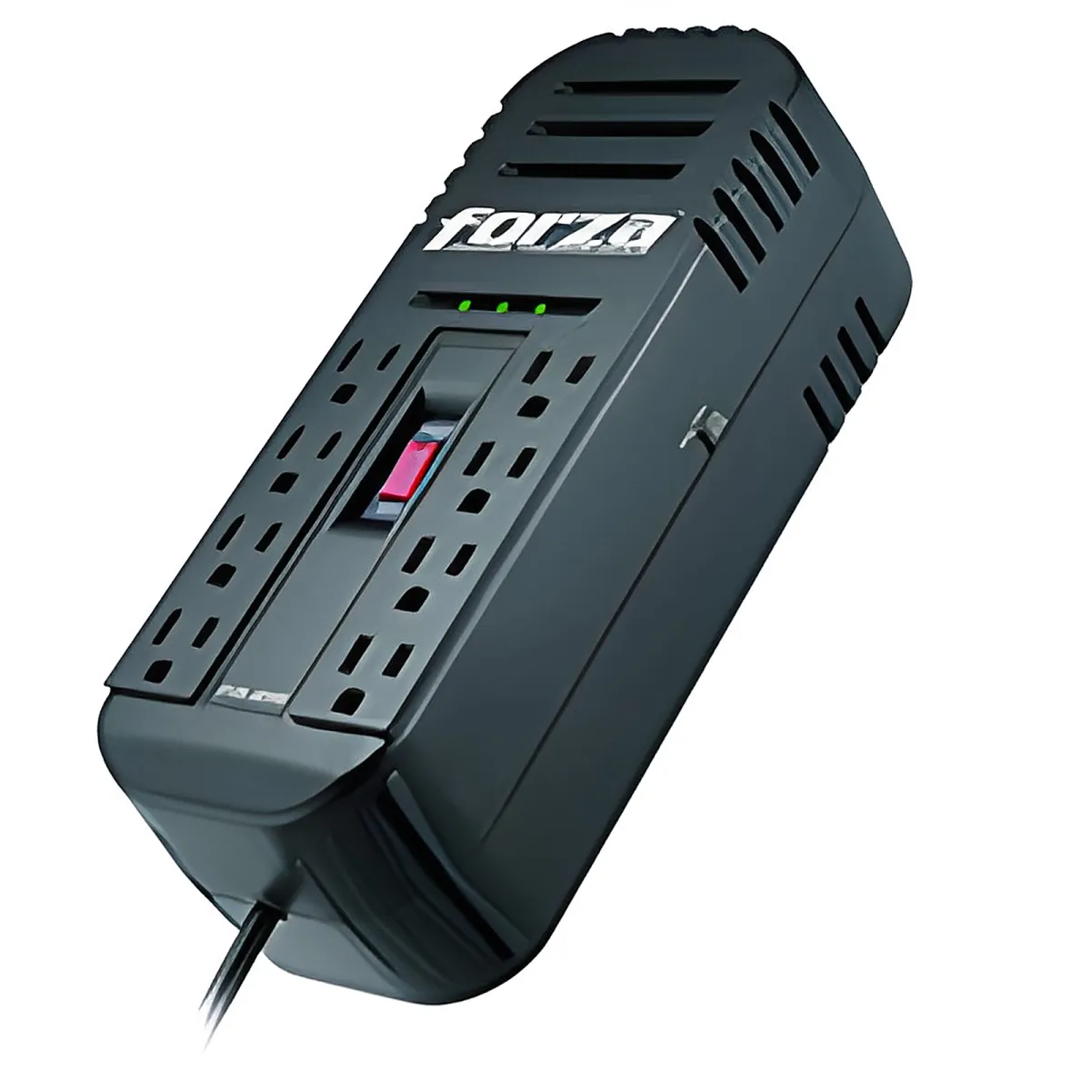 Cargador Forza Power - Forza - Adaptador de corriente - Externa-CA 115 V - 8 Tomas de Corriente - 2200 VA