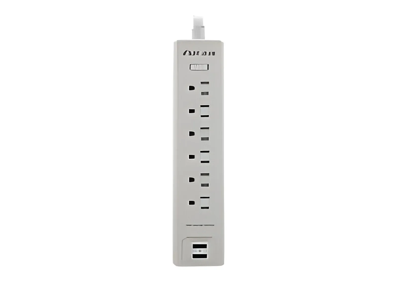 Forza - Surge protector - AC 110/220 V - 6 Tomas de Corriente-NEMA 2USB 5ft WH