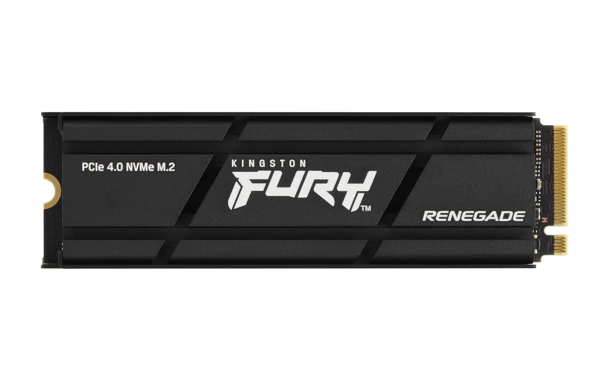 Kingston FURY Renegade - SSD - 1 TB - interno-M.2 2280-PCIe 4.0 x4 (NVMe)-difusor de calor integrado