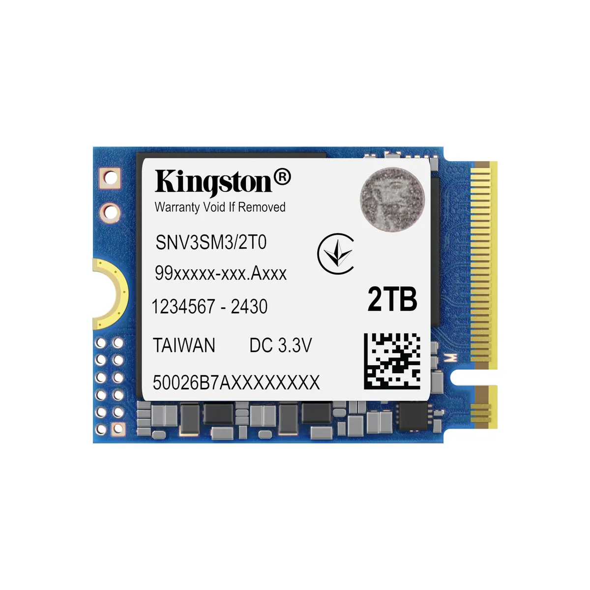 Kingston - Disco duro interno - 2000 GB - M.2 2230-Unidad de estado sólido