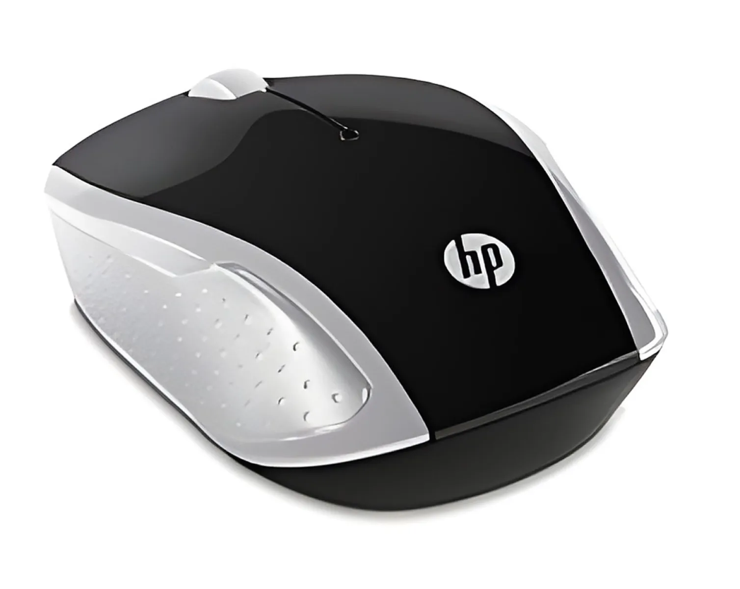 HP 200 - Mouse - diestro y zurdo - óptico-inalámbrico - 2.4 GHz-receptor inalámbrico USB-plata-para Pavilion 24, 27, 590, 595, TP01