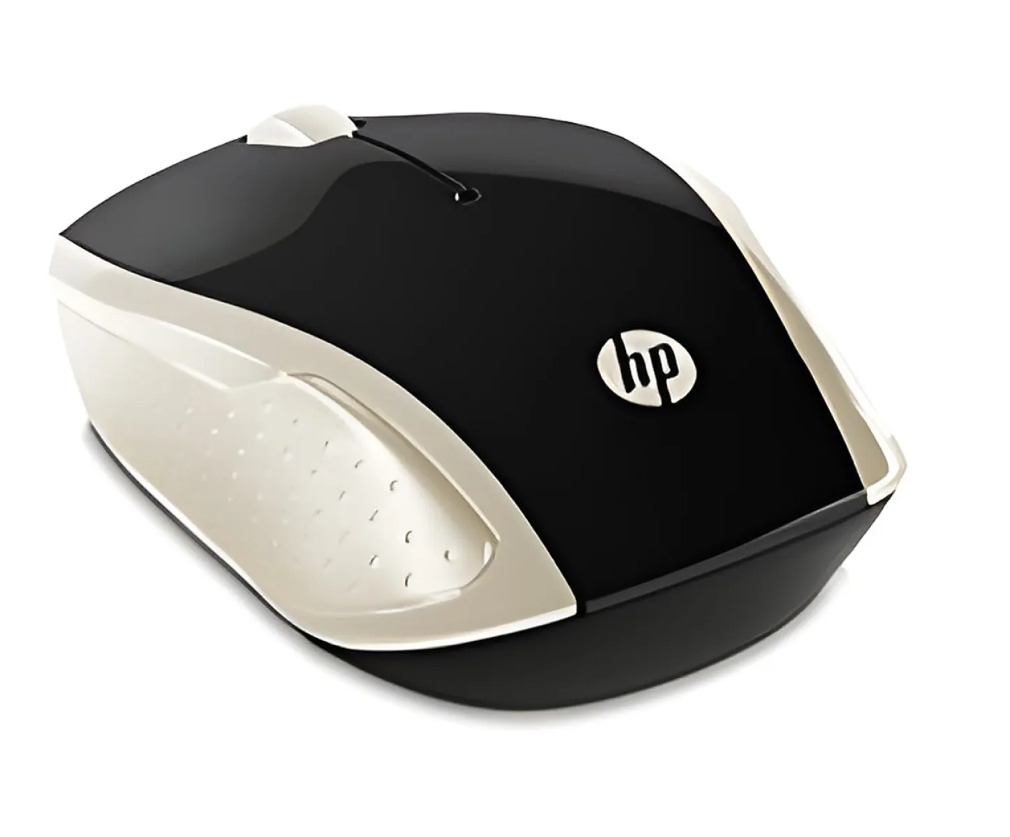 HP - Ratón - Inalámbrico - Seda oro-HP 200