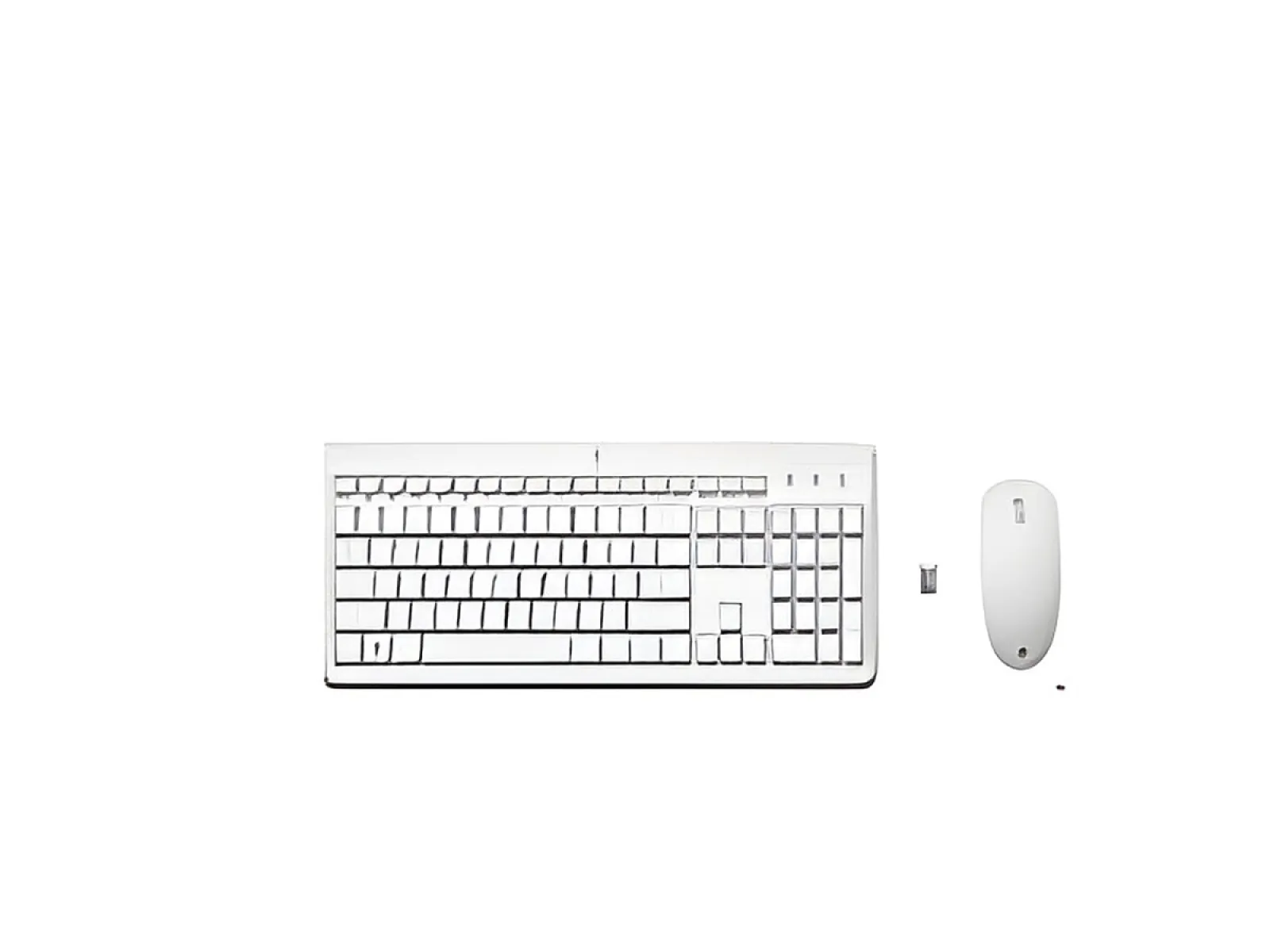 HP - Juego de teclado y Mouse - Inalámbrico - 230 WHT