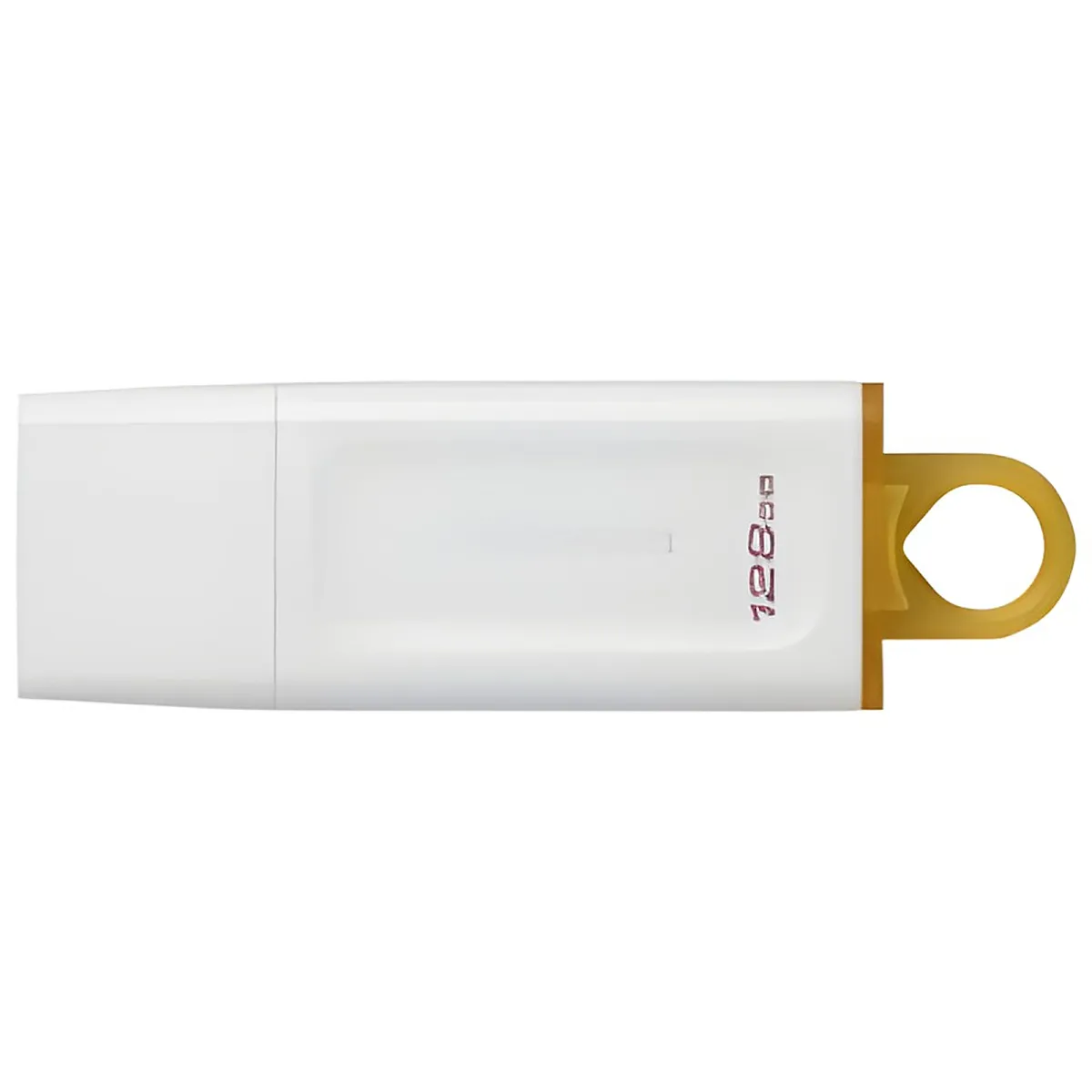 Kingston - Memoria USB - 128 GB - USB 3.0-Plástico Blanco-Amarillo