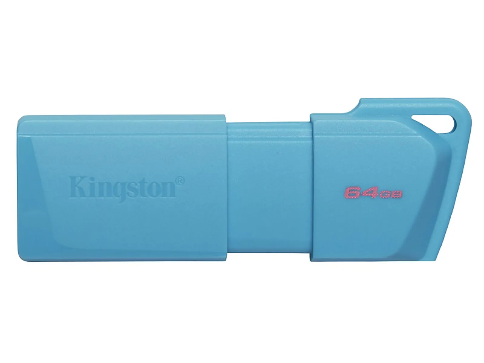 Kingston - Memoria USB - 64 GB - USB 3.2 Gen 1-NEON Aqua Blue