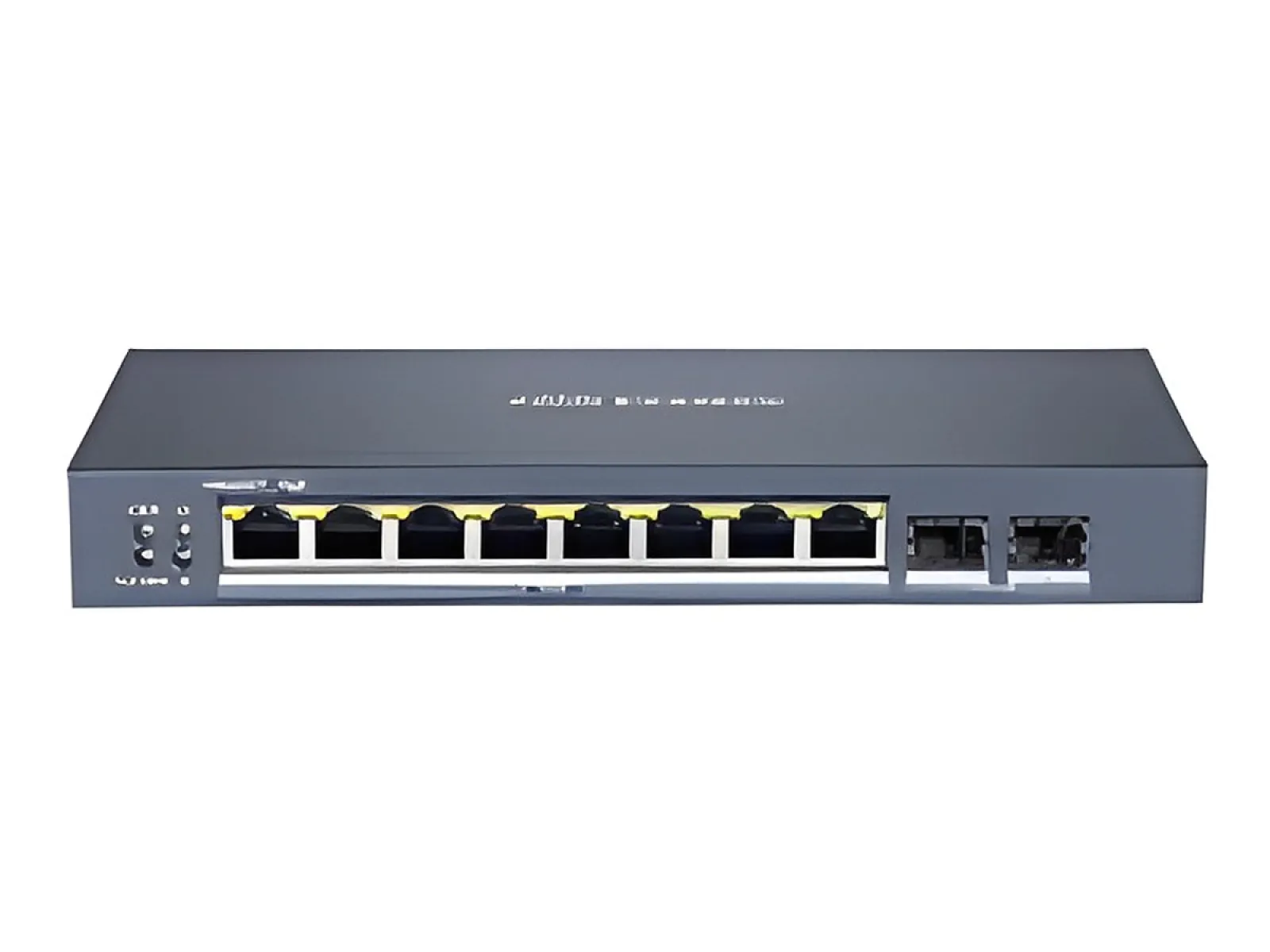 Hikvision Smart Managed Series DS-3E1510P-SI - Switch - inteligente - 8 x 10/100/1000 (PoE+) + 2 x Gigabit SFP (enlace ascendente)-sobremesa-PoE+ (110 W)