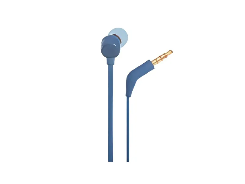 JBL - Audífonos - T110 Intraaurales con cable Azul (S. Ame