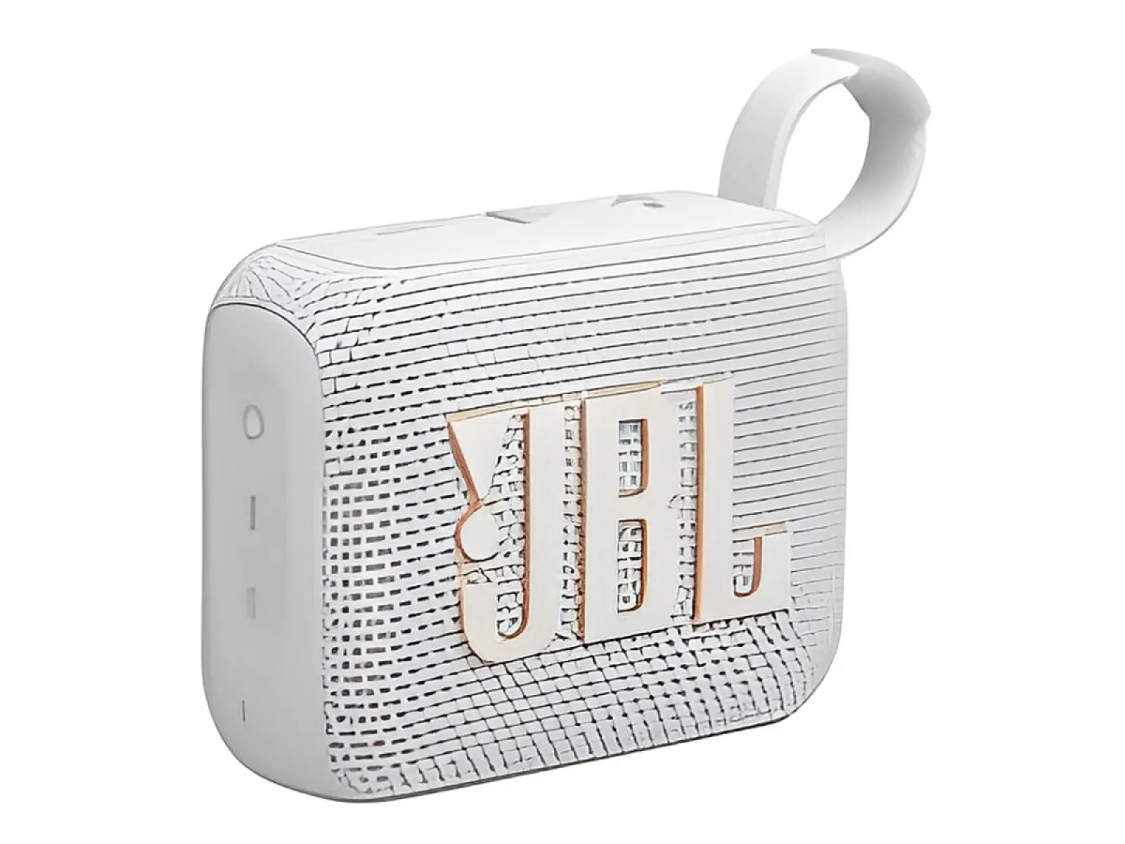 JBL Go 4 - Bocina - para uso portátil - inalámbrico-Bluetooth-controlado por aplicación - 4.2 vatios-blanco
