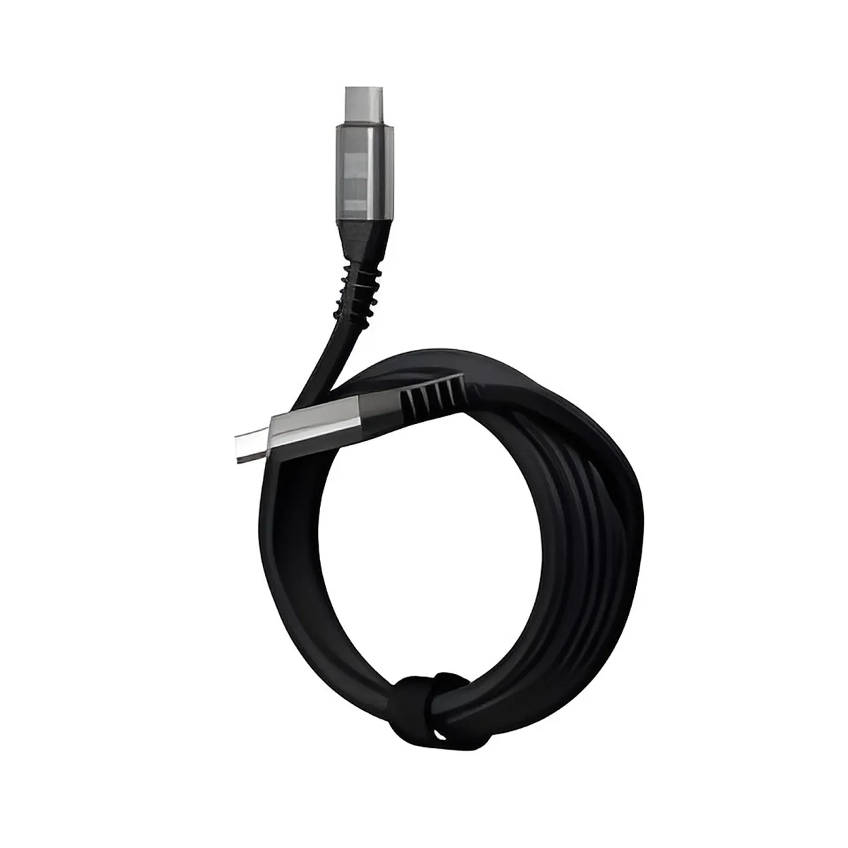 Klip Xtreme - Cable USB - 24 pines USB-C - 1,8 m - Negro - Carga rápida trenzada 100W