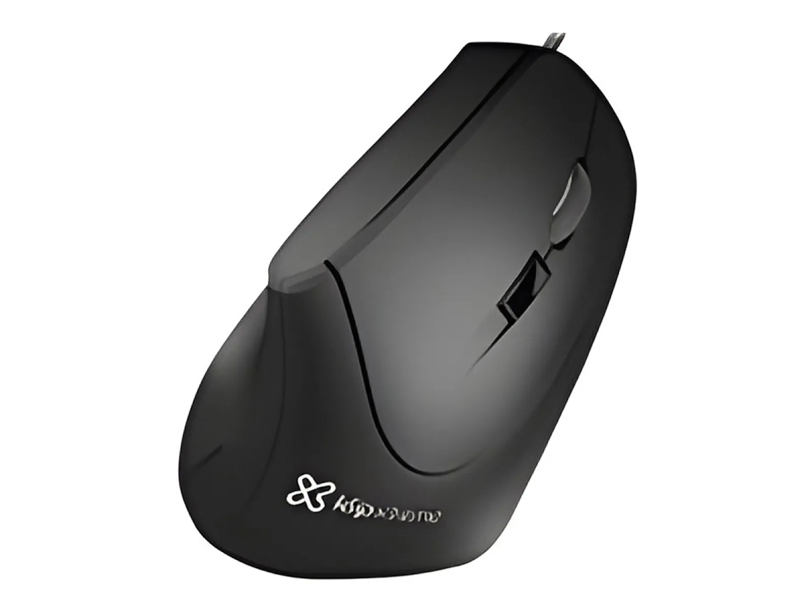 Klip Xtreme Krown KMO-506 - Mouse vertical - ergonómico - diestro-óptico - 6 botones-cableado-USB