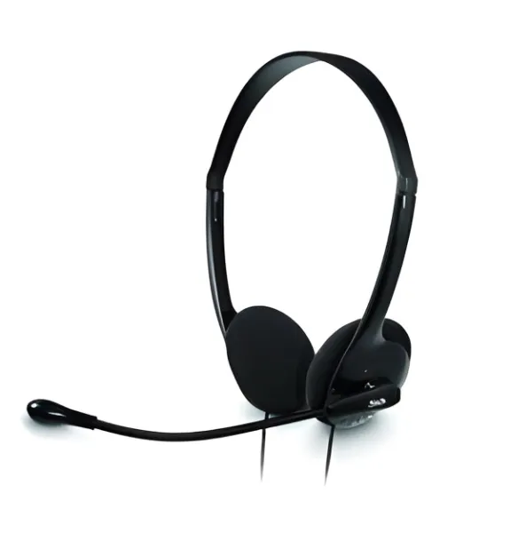 Klip Xtreme - Audífonos - Sobre la oreja - Notebook/PC multimedia-Con cable-USB-Vol/Mic