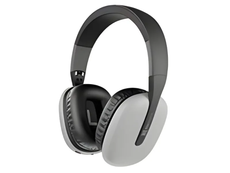 Klip Xtreme - KWH-010GR - Audífonos - Para Audio Hogar / Para Electrónica Portátil / Para Audio Profesional / Para Teléfono Celular-Inalámbricos - 25Hrs-Gris-BT
