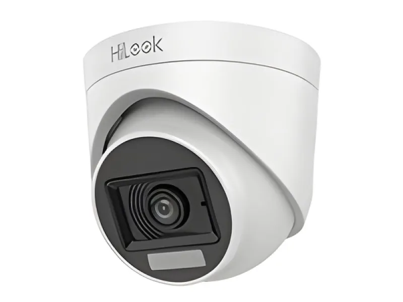 HiLook - Cámara de vigilancia - THC-T127-LPS Domo 1080P 20m Luz Blanca+20M IR con luz blanca