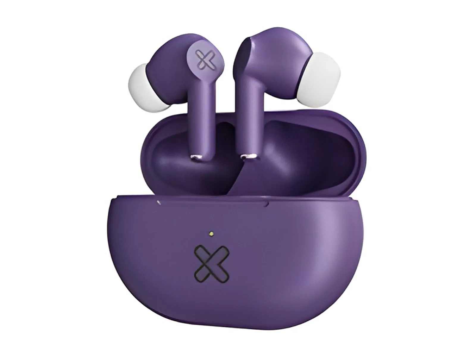 Klip Xtreme - Audífonos inalámbricos verdaderos - Para Teléfono / Para Electrónica Portátil / Para Tablet - Inalámbricos - 17Hrs IPX Púrpura