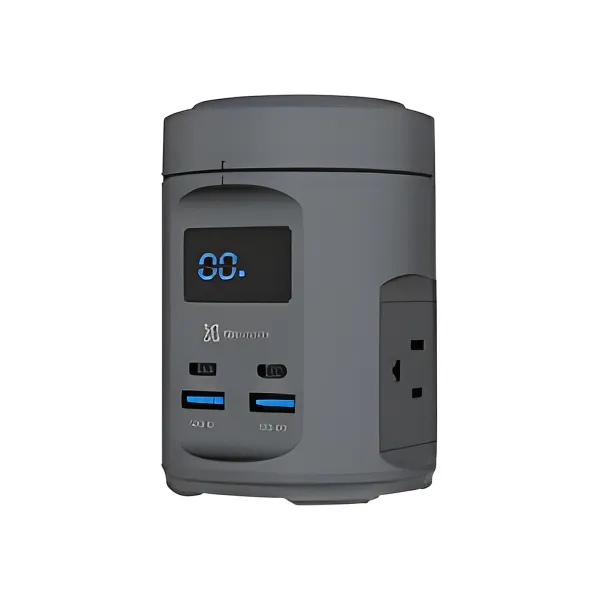 Klip Xtreme - Soporte de carga/cargador de batería - 65 Watt - Alimentación DC Nema-Celular/Laptop/Macbooks/Notebook/Tablet-Inalámbrico-Para Smartphones - Estación de carga 7 en 1
