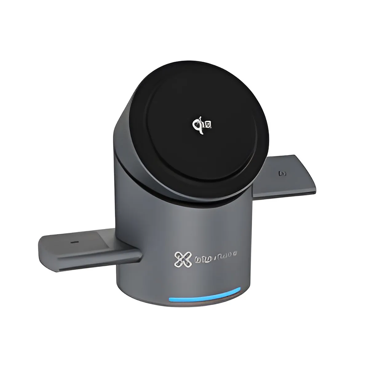 Klip Xtreme - Soporte de carga/cargador de batería - 15 Watt - 24 pin USB-C-Celular/Audífonos inalámbricos/Apple AirPods/Apple Watch-Wireless-Para Smartphones