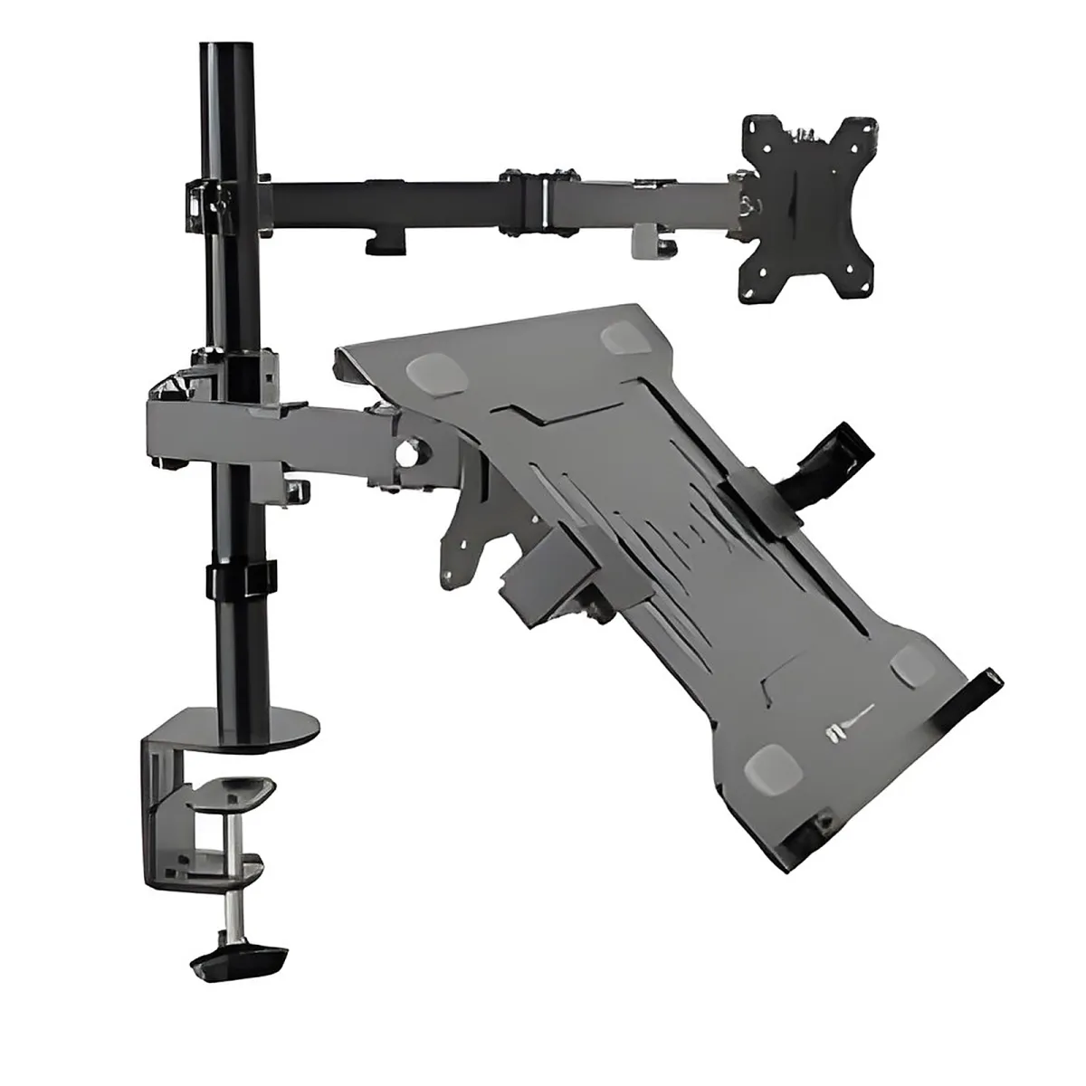Klip Xtreme - Kit de montaje de escritorio a monitor - x1 - Soporte para computadora portátil de 32"