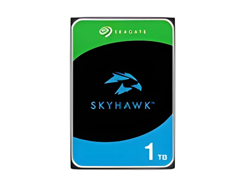 Seagate SkyHawk ST1000VX013 - Disco duro - 1 TB - interno - 3.5"-SATA 6Gb/s-búfer: 256 MB