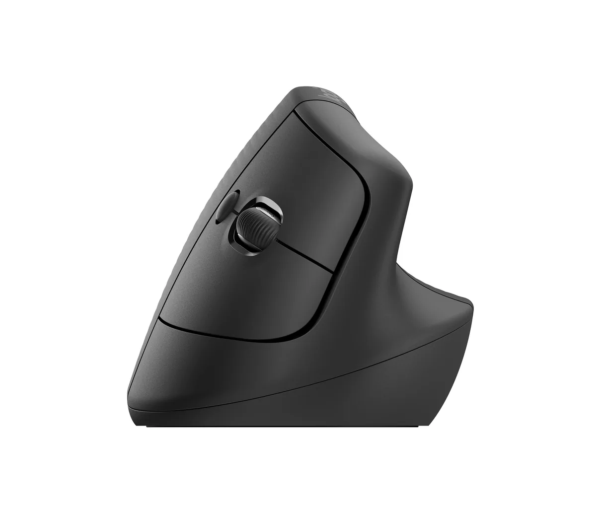 Logitech Lift Vertical Ergonomic Mouse - Mouse vertical - ergonómico - 6 botones-inalámbrico - 2.4 GHz, Bluetooth-receptor de USB Logitech Logi Bolt-grafito
