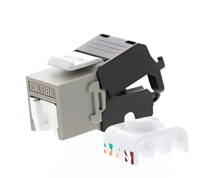 Infraestructura de soluciones Nexxt - Conector Keystone - Cat6A - Sin blindaje y sin herramientas