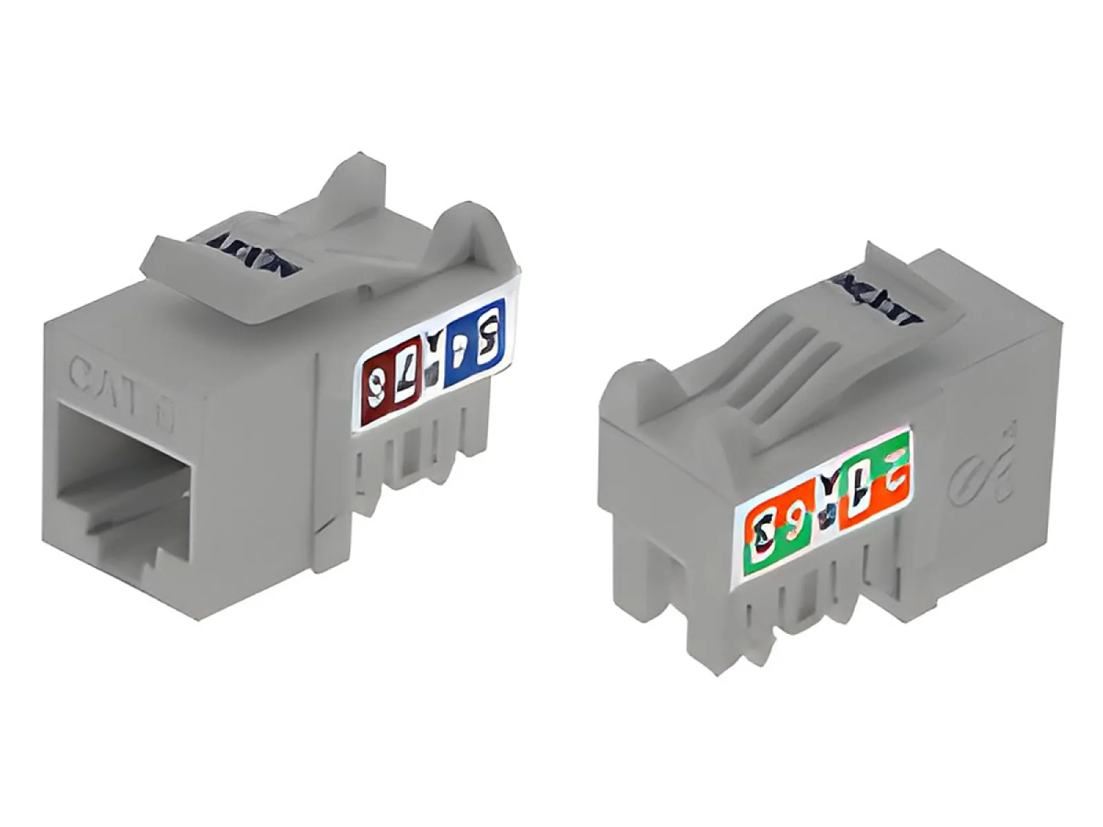 Nexxt Solutions Infraestructura - Conector Keystone - Categoría 6 - Cat6 Unshd KJ Gris