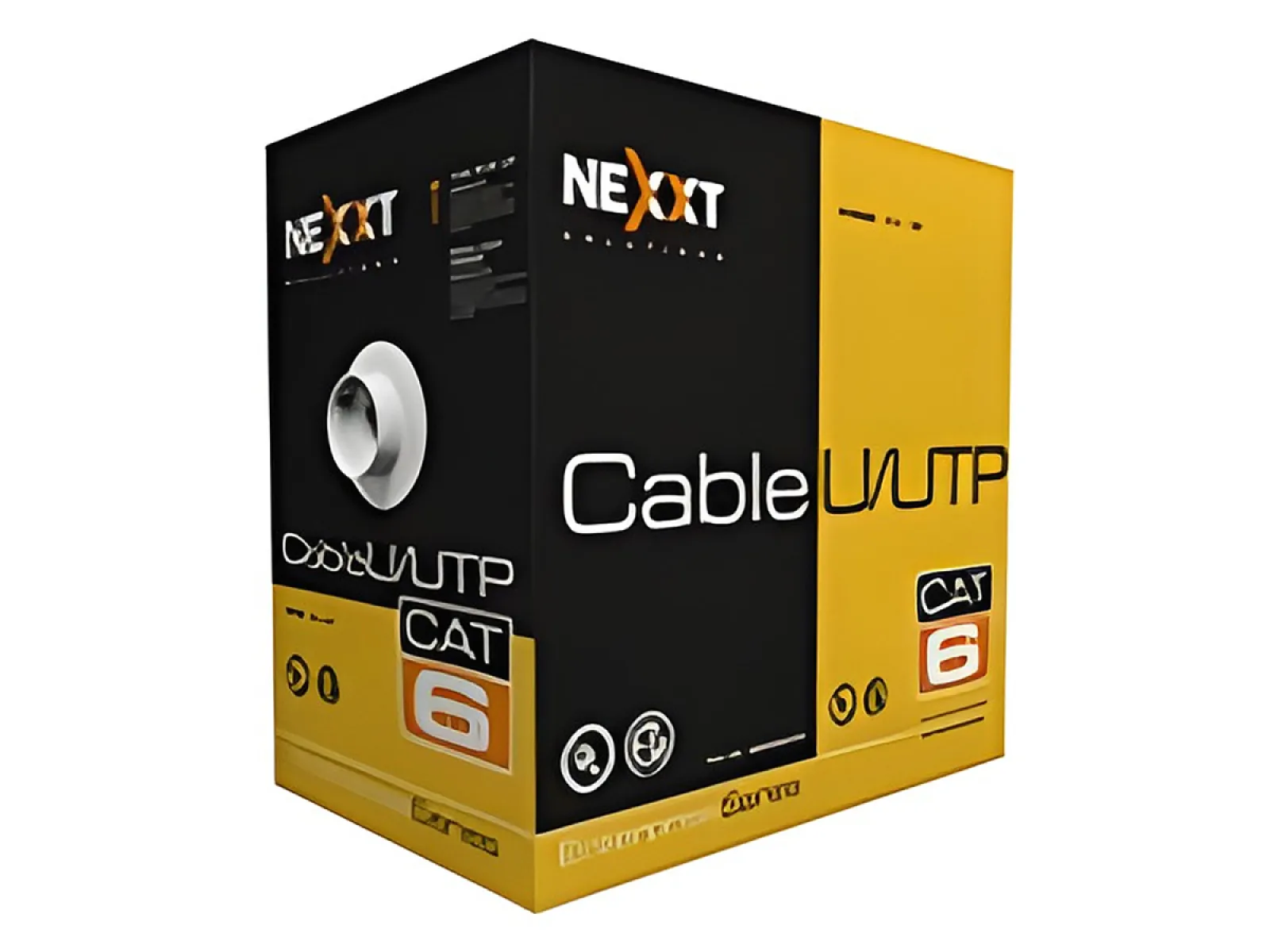 Nexxt Enterprise Cable Cat6 U/UTP 4P 23AWG CM 305m NEGRO