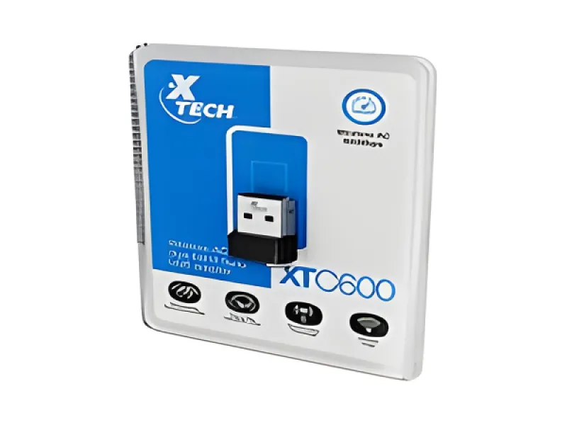 Xtech - Adaptador de red - USB 2.0 - Wless AC DBand 600Mbps XTC - 600