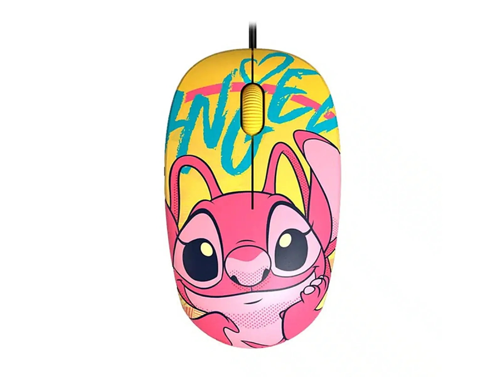 Xtech - xtm-d406st-yl - Mouse - usb-con cable-disney stich amarillo