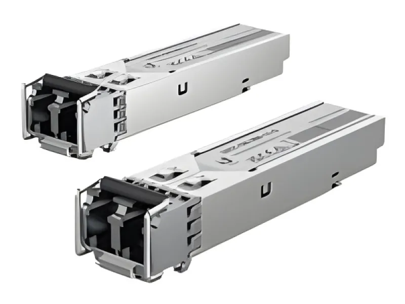 Ubiquiti UACC-OM-MM-1G-D - Módulo de transceptor SFP (mini-GBIC) - 1GbE - LC de modos múltiples-hasta 550 m - 850 nm (paquete de 2)