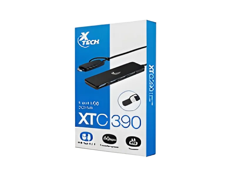 Xtech - Hub - 4 puertos - USB 3.0 XTC - 390