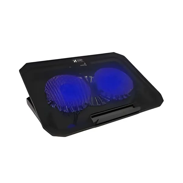 Xtech - Soporte para portátil - 15.6" negro con LED azul XTA-156