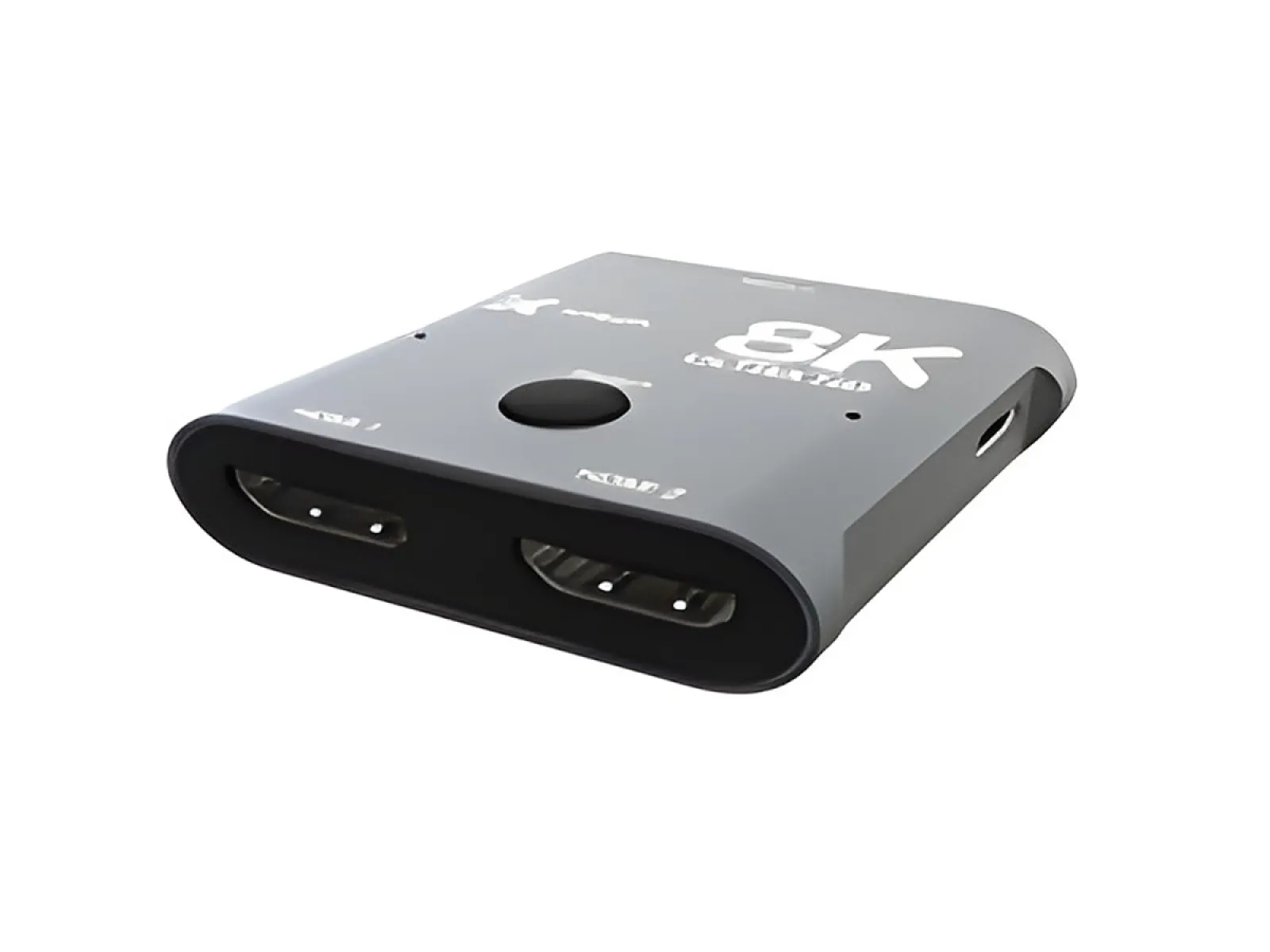 Xtech - Switch Bidireccional 8K HDMI 2 Puertos - Aleación de Aluminio XHA-440