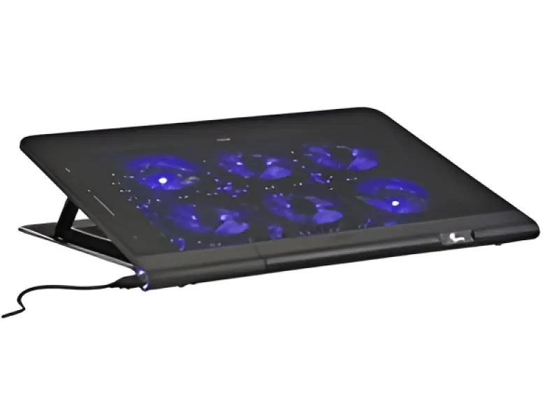 Xtech - Soporte para portátil - Tuuli gaming 6 ventiladores XTA-161