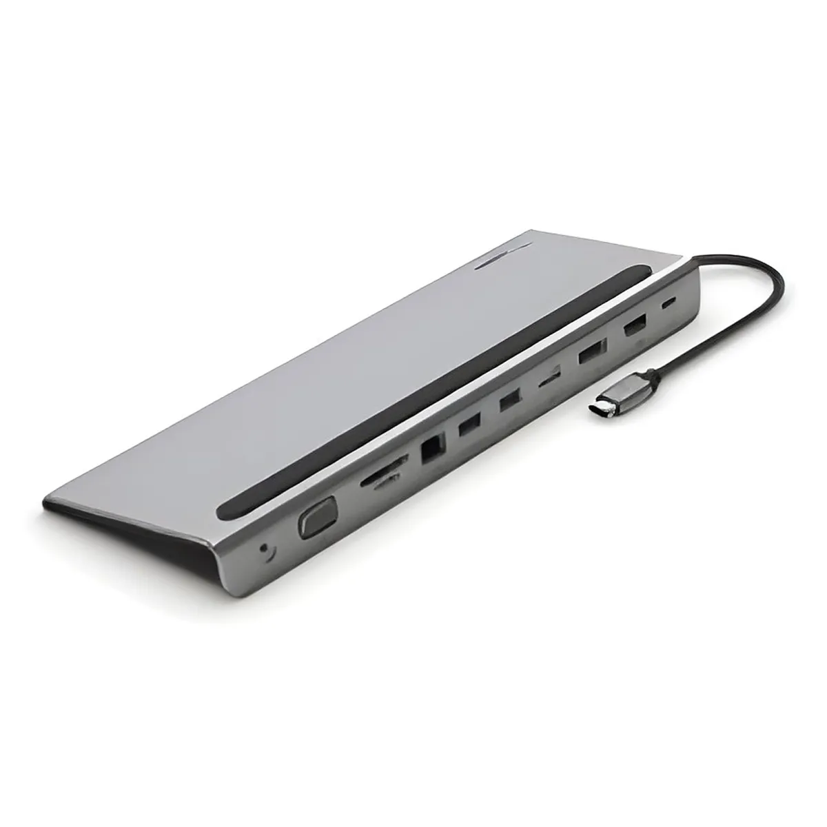 Belkin CONNECT 11-en-1 - Soporte multipuerto - USB-C - VGA, HDMI, DP - 1GbE
