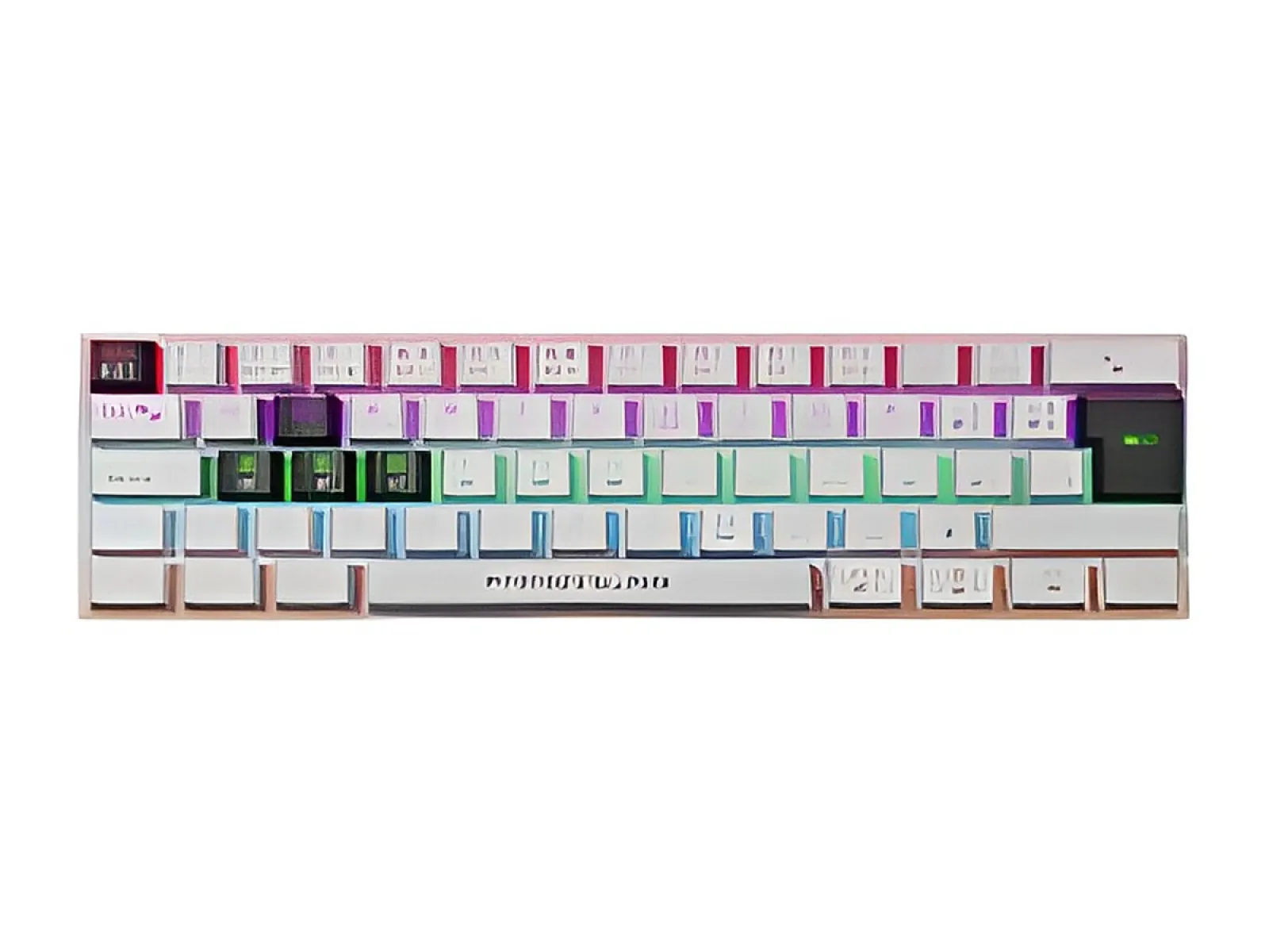 Primus Gaming - Teclado - Alámbrico - Español - USB 2.0 - Diseño Ergonómico - Negro/Blanco