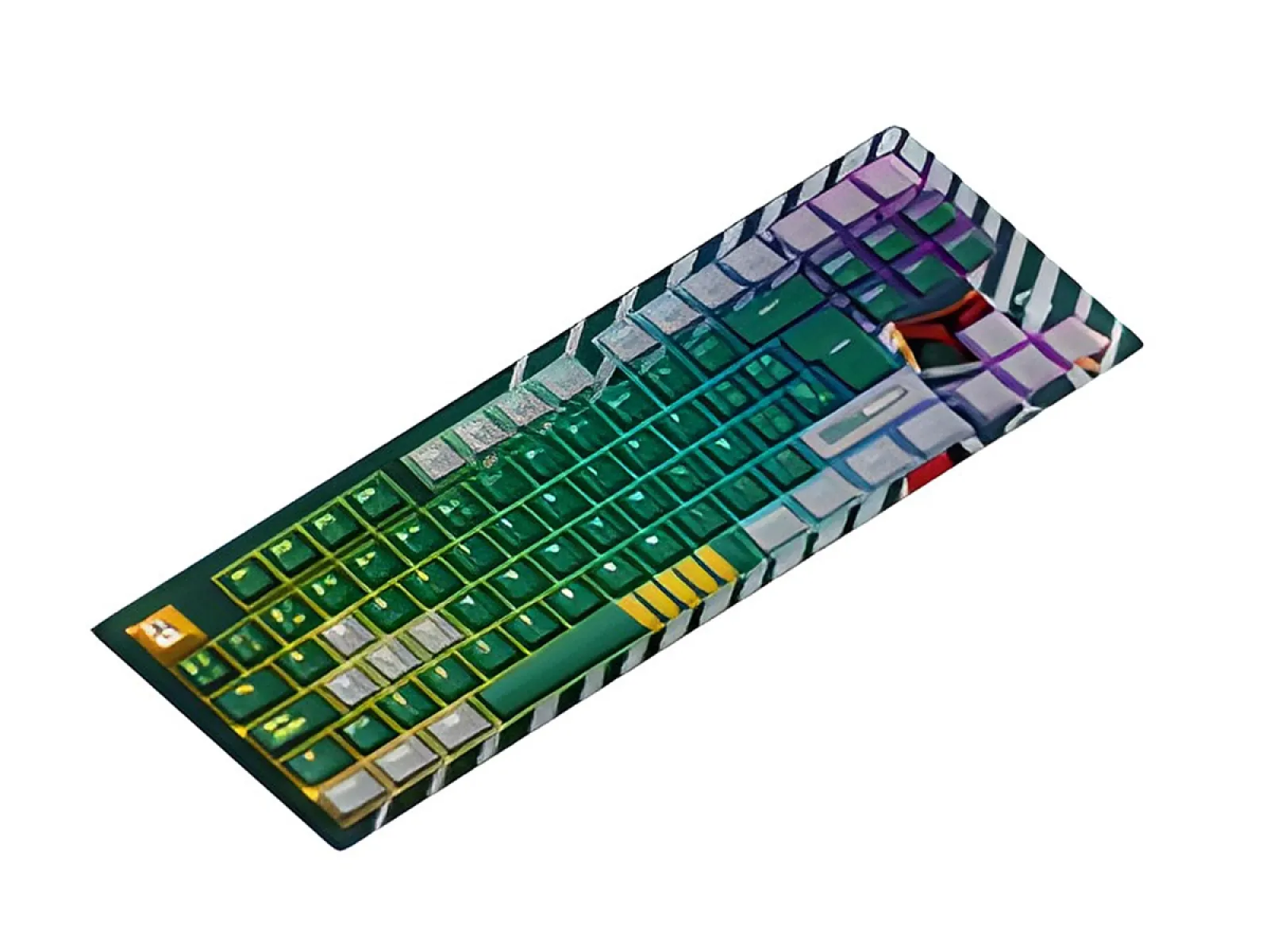 Primus Gaming - Teclado - Inalámbrico/Cableado - Español (Latinoamericano)-2.4 GHz/Bluetooth/USB 2.0-Diseño Ergonómico
