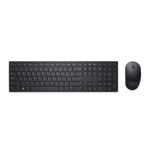 Dell - Conjunto de teclado y mouse - Español - Inalámbrico-KM5221W (Caja Marrón)