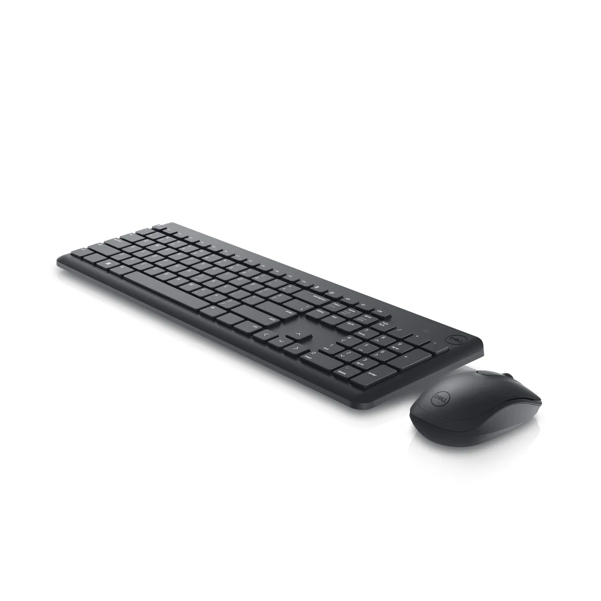 Dell - KM3322W-R-LTN - Set teclado y Mouse - Español-RF Inalámbrico-Negro
