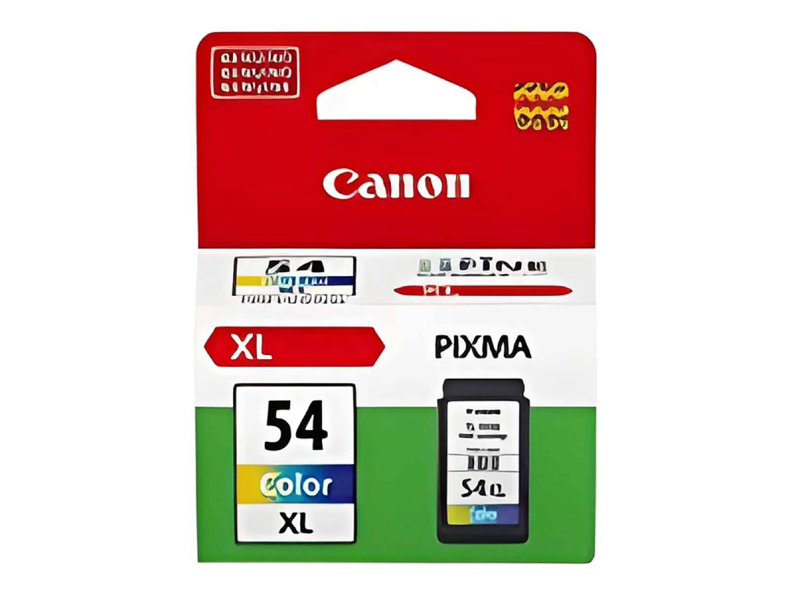 Canon CL-54XL - 12.6 ml - gran capacidad - color (cian, magenta, amarillo)-original-cartucho de tinta-para PIXMA E401, E402, E461, E471