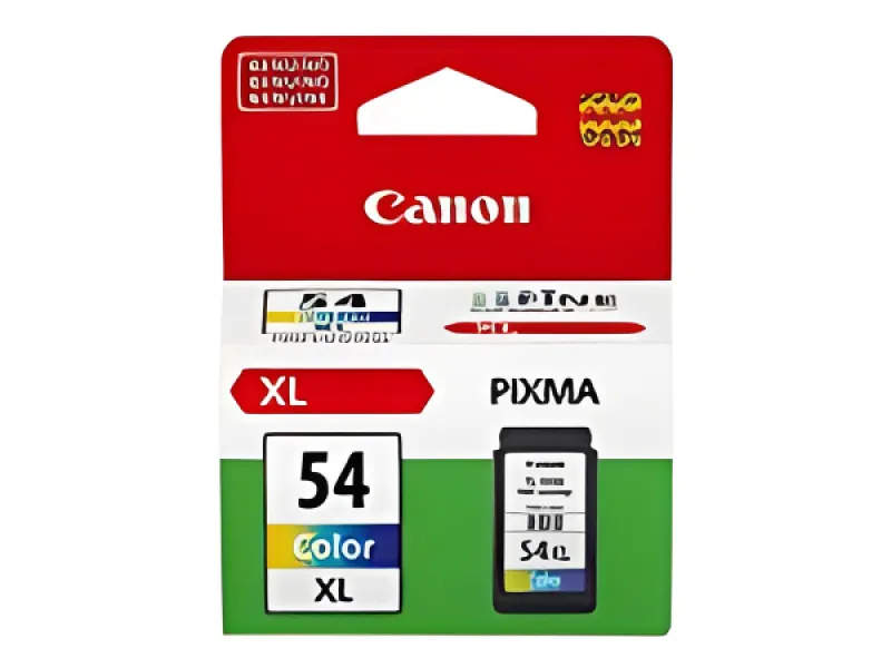 Canon CL-54XL - 12.6 ml - gran capacidad - color (cian, magenta, amarillo)-original-cartucho de tinta-para PIXMA E401, E402, E461, E471