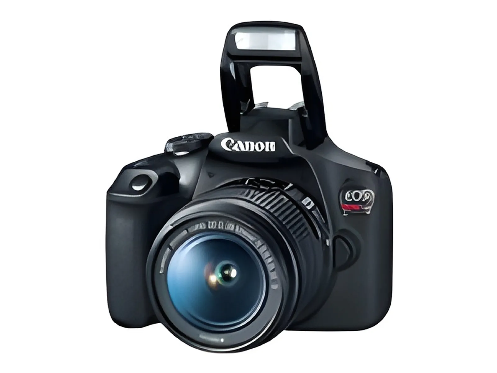 Canon EOS Rebel T7 - Cámara digital - SLR - 24.1 MP-APS-C - 1080p / 30 fps - 3x zoom óptico lente EF-S IS II de 18 - 55 mm-Wi-Fi, NFC-negro