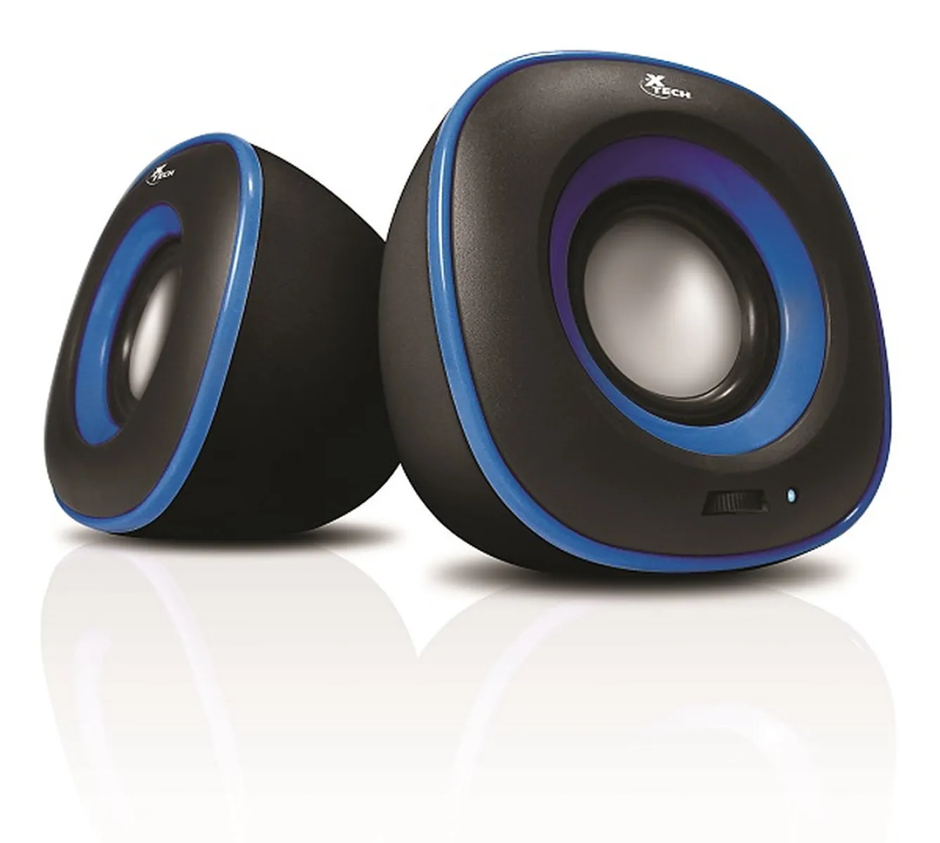 Xtech - Bocinas - 2.0 canales - 6 W con cable XTS - 115BL