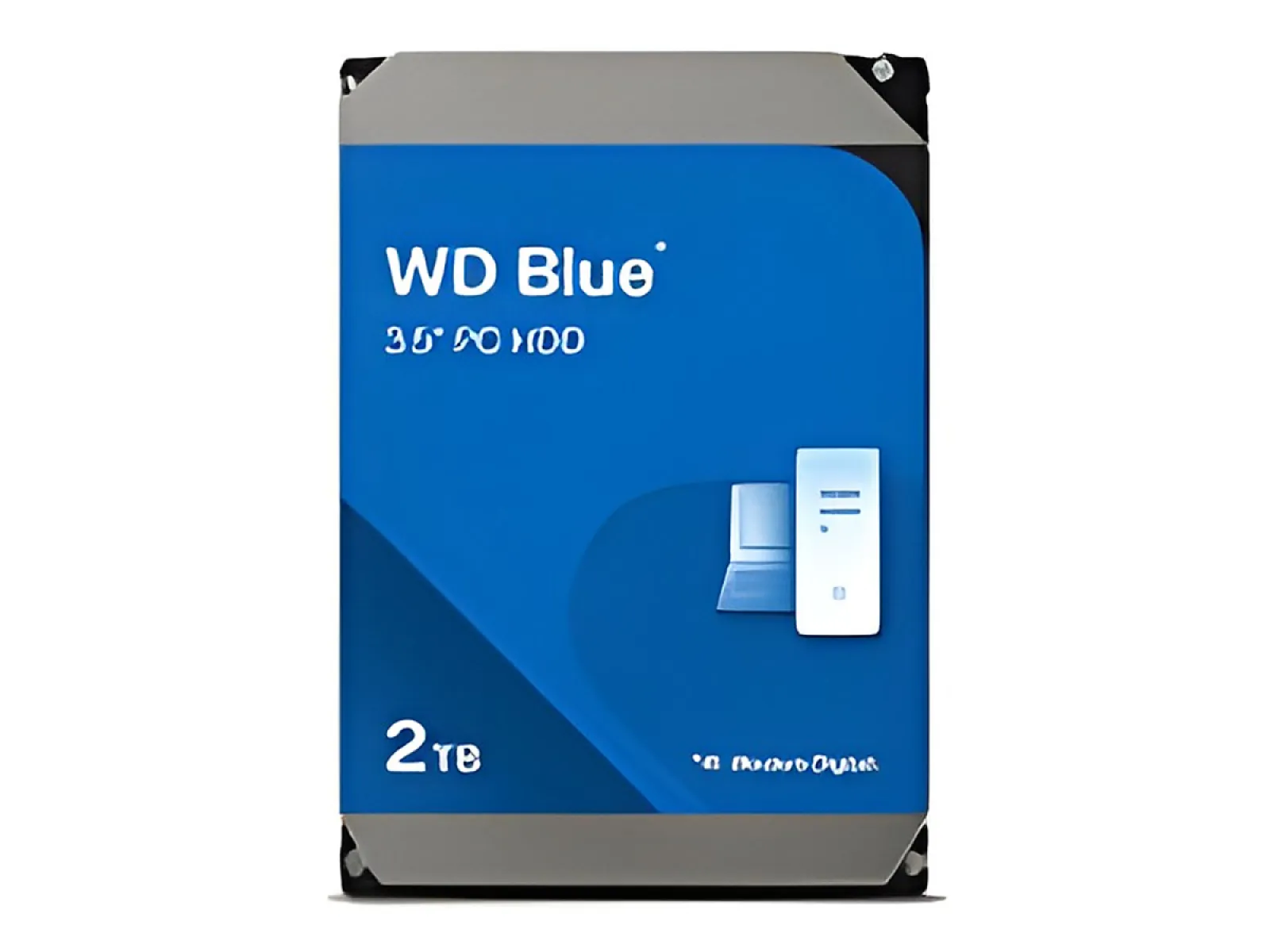 WD Blue WD20EZBX - Disco duro - 2 TB - interno - 3.5"-SATA 6Gb/s - 7200 rpm-búfer: 256 MB