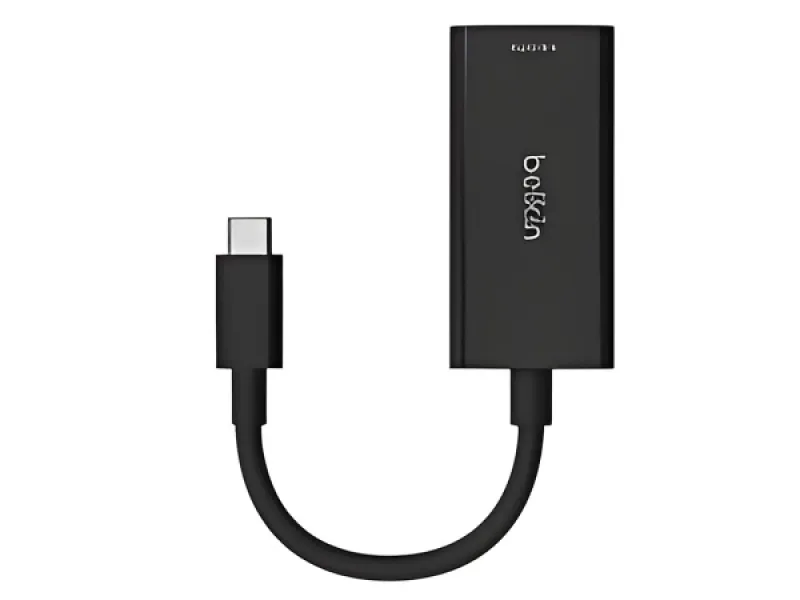 Belkin Connect - Cable adaptador - 24 pin USB-C macho a HDMI macho - 2 m-negro-pasivo, admite 8K60Hz, admite modo Alt DP