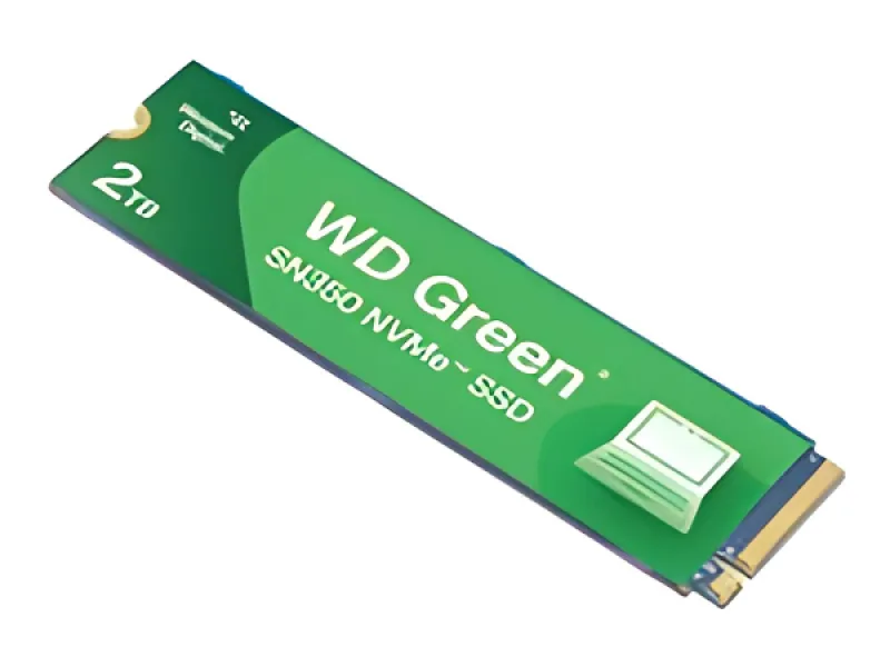 WD Green SN350 NVMe SSD WDS200T3G0C - SSD - 2 TB - interno-M.2 2280-PCIe 3.0 x4 (NVMe)