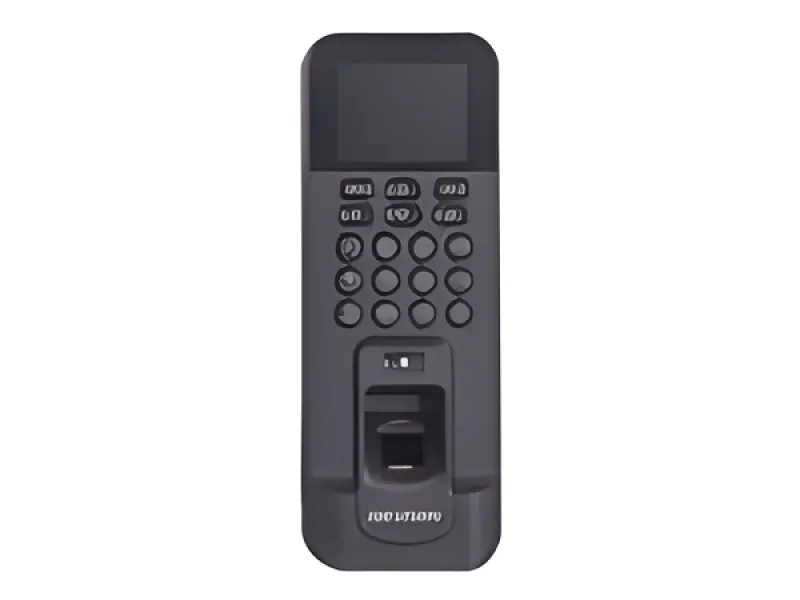 Hikvision Pro Series DS-K1T804AMF - Terminal de control de acceso con lector de huellas dactilares - cableado - Wi-Fi - 10/100 Ethernet-negro