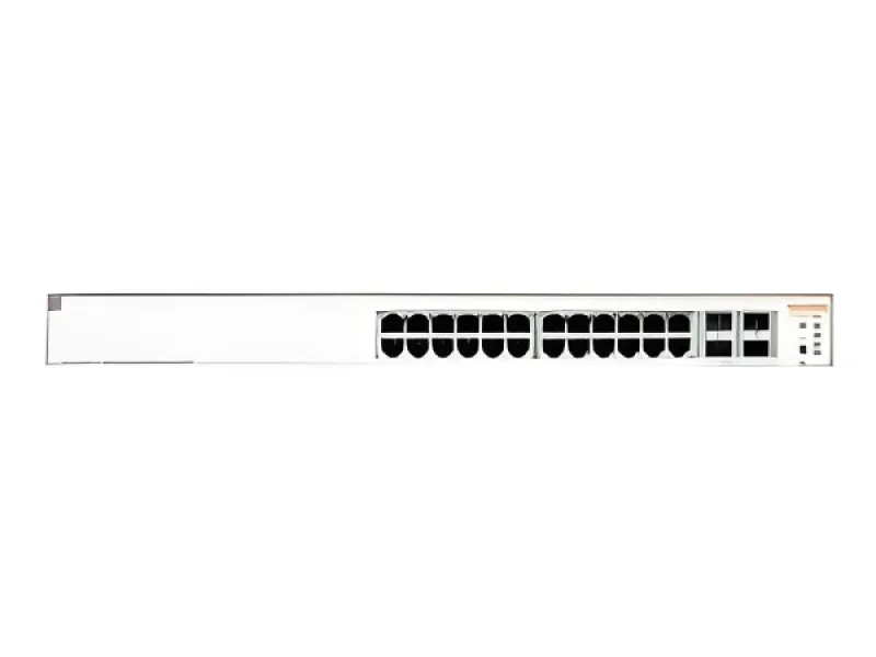 HPE Networking Instant On 1930 24G Class4 PoE 4SFP/SFP+ 370W Switch - Switch - L3 - Gestionado - 24 x 10/100/1000 (PoE) + 4 x 1 Gigabit / 10 Gigabit SFP+-montaje en rack-PoE (370 W)